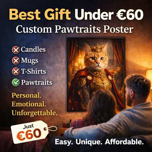 Why a Custom Pawtraits Canvas Is the Best Gift Under €60