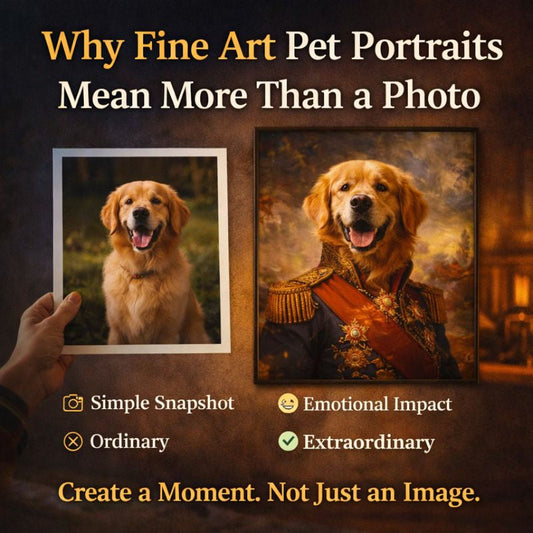 Why Fine Art Pet Portraits Mean More Than a Photo